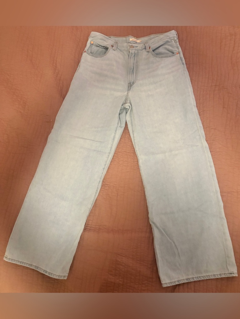 Levi's® Premium RIBCAGE WIDE LEG WOMEN'S JEANS in BE PREPARED Size 32